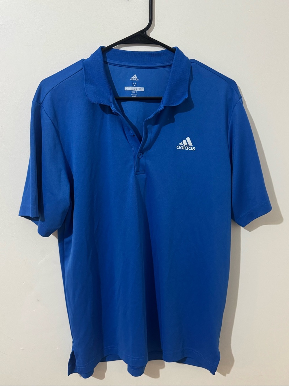 adidas Men's Royal Blue Performance Polo